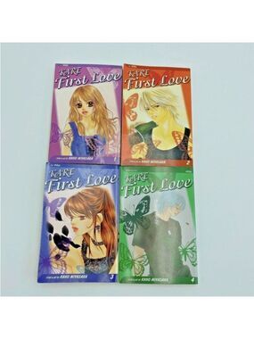Kare First Love English Manga Vol. 1 - 4 Lot Kaho Miyasaka Viz Media shojo